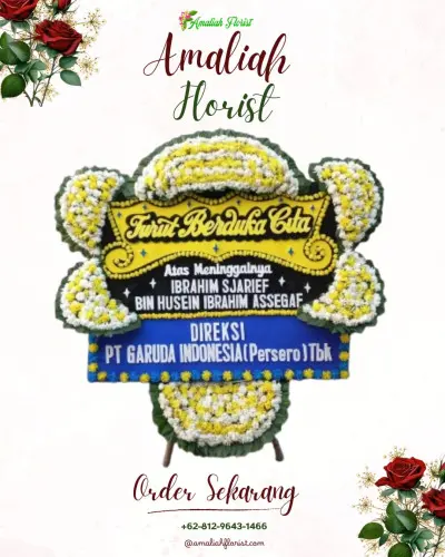 Papan Bunga Duka taman semanan indah