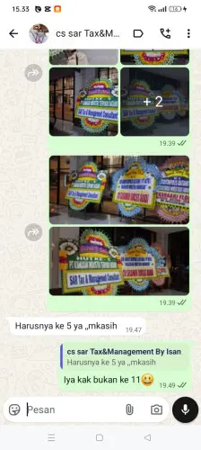 Testimonial Papan Bunga taman semanan indah